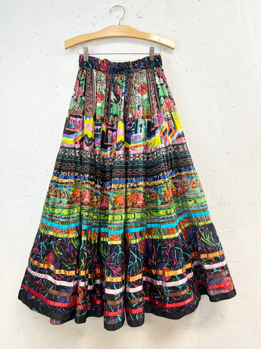 Vintage Tiered Skirt [B31573]