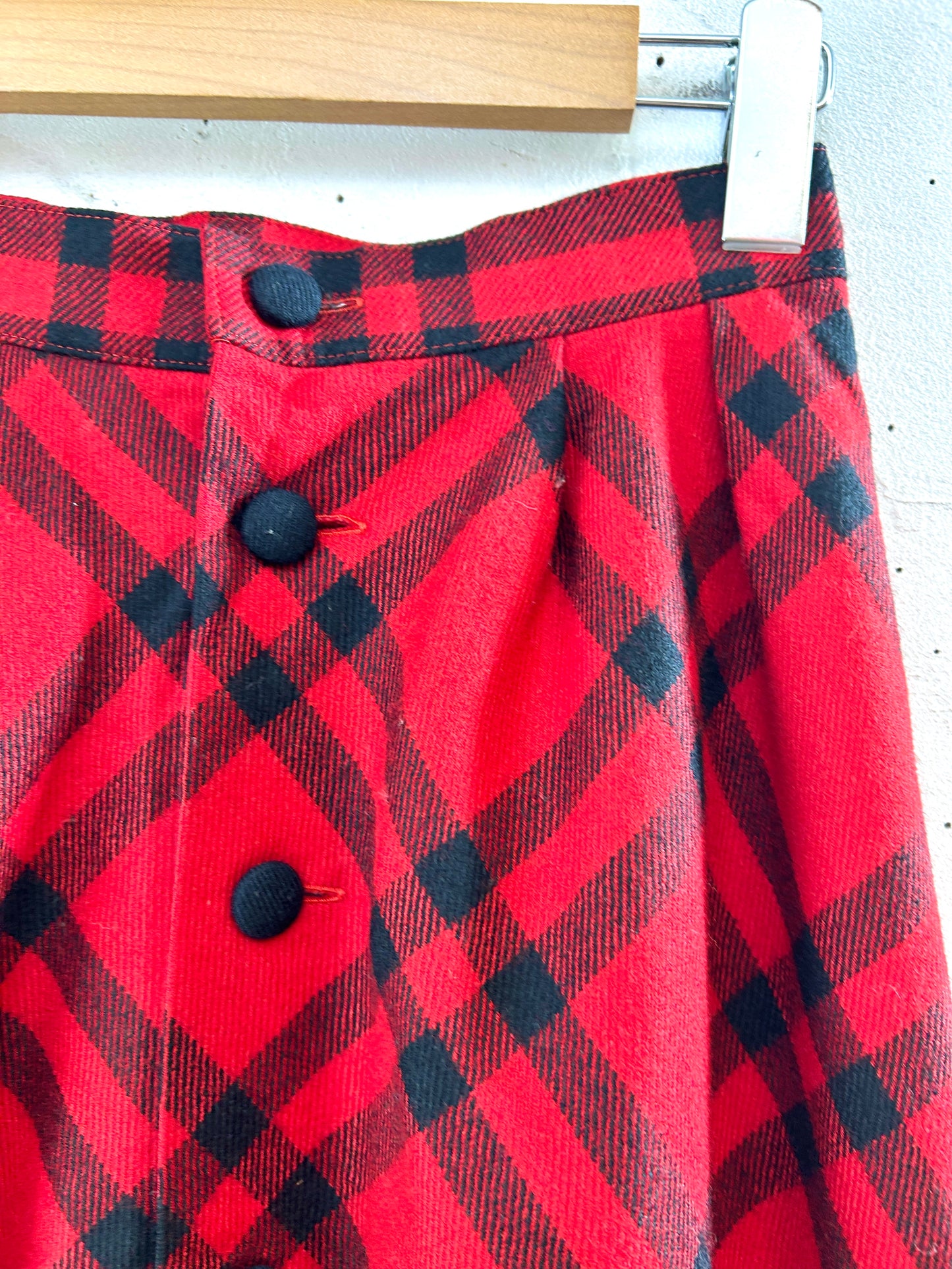 Vintage wool Skirt [J30514]