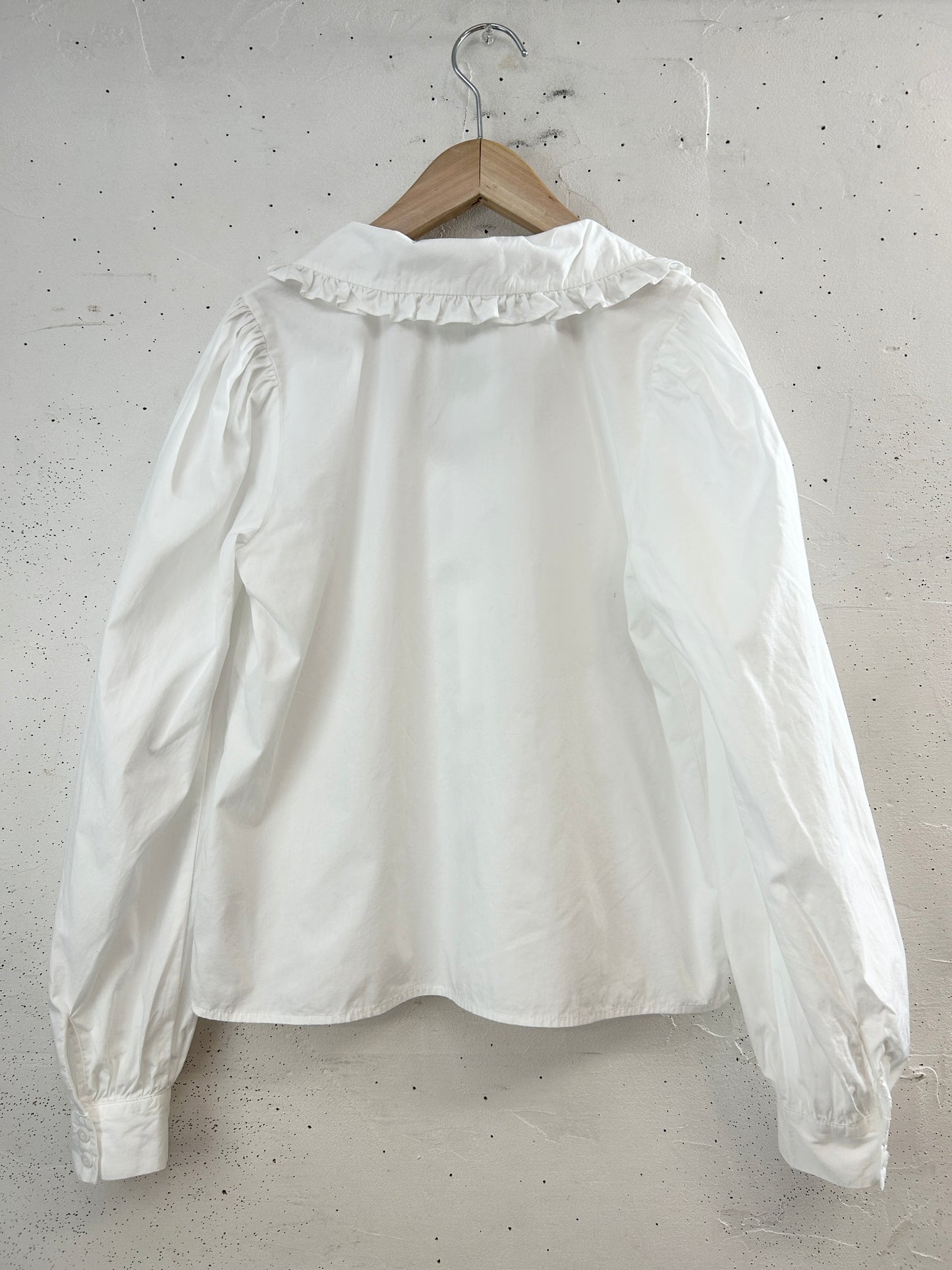 Vintage White Blouse [I33741]
