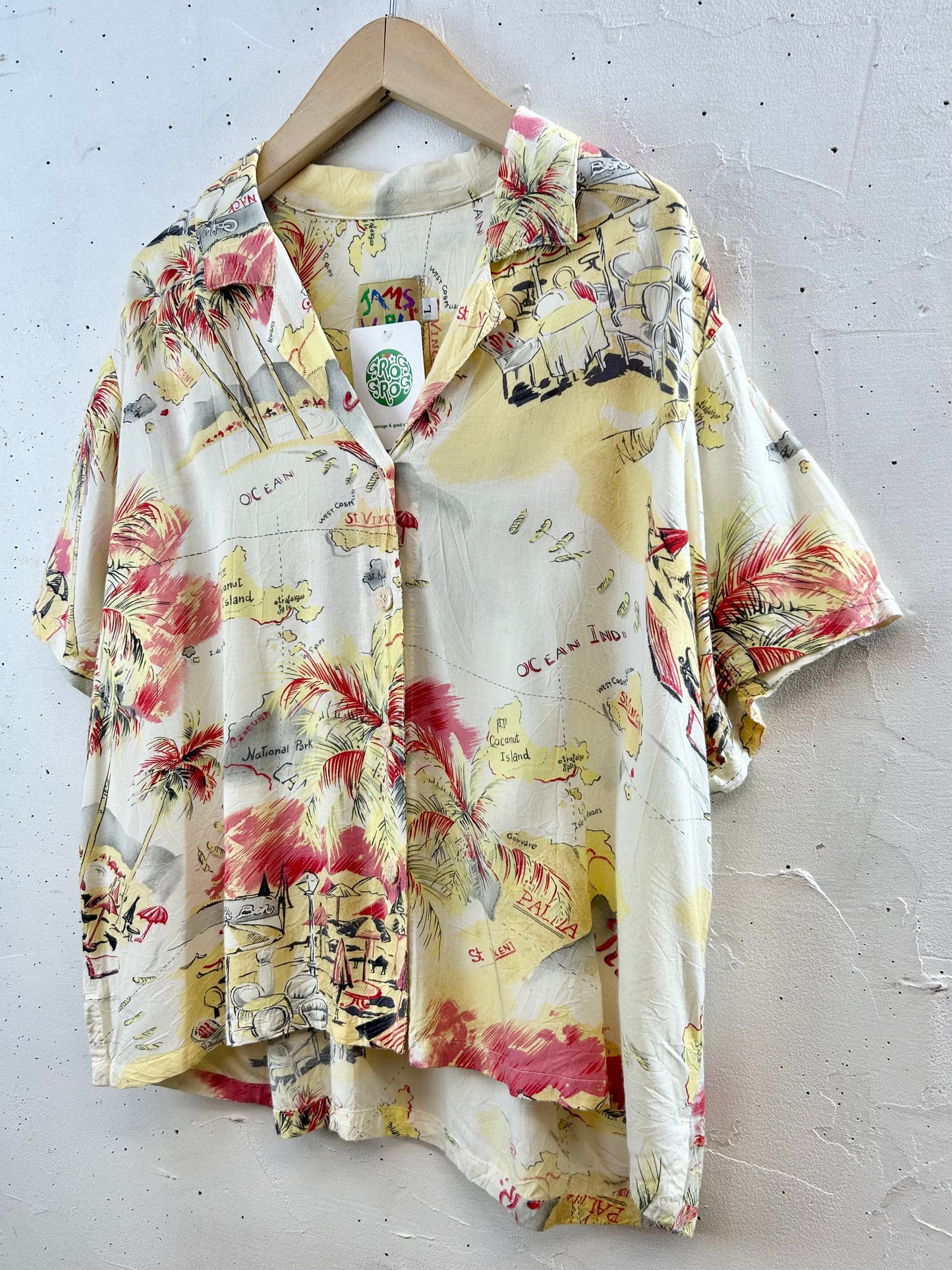 Vintage Aloha Shirt 〜JAMS WORLD〜 [G30756]