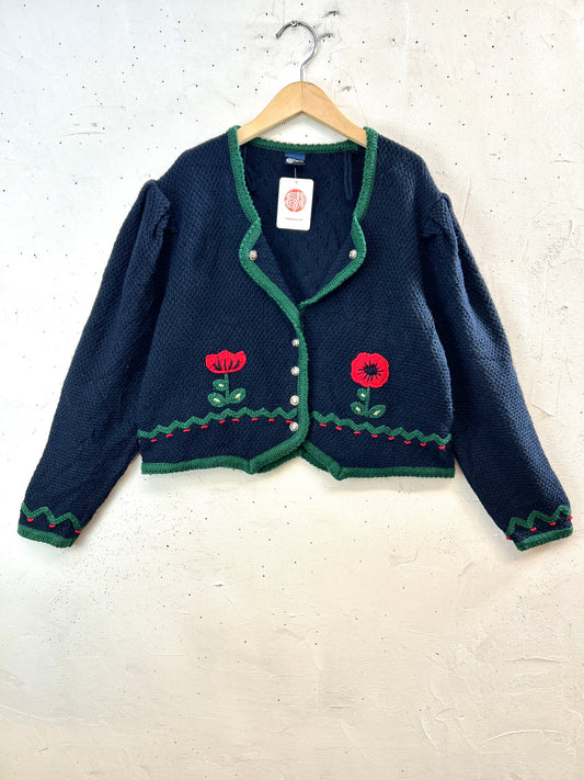Vintage Tyrol Knit Cardigan [J30619]