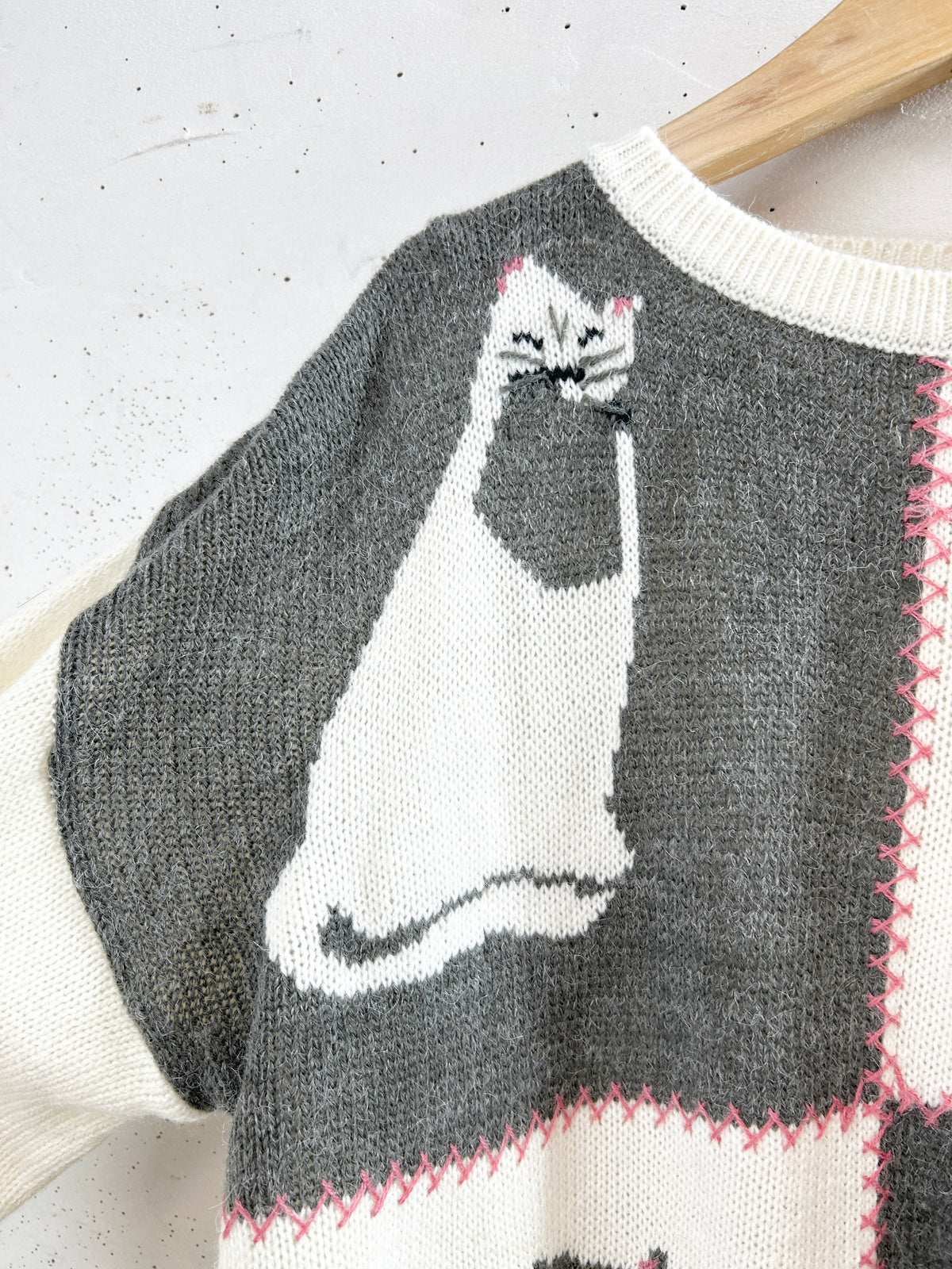 Vintage Knit Sweater [J34222]