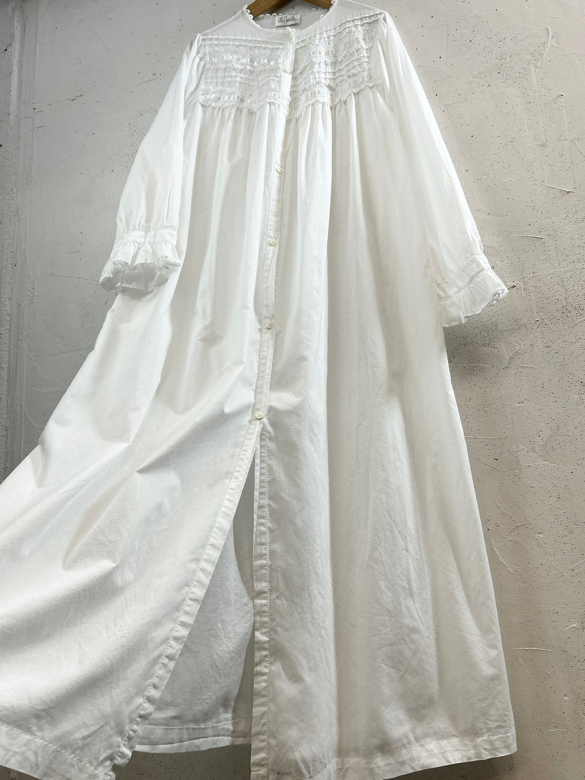 Vintage White Dress [I33684]