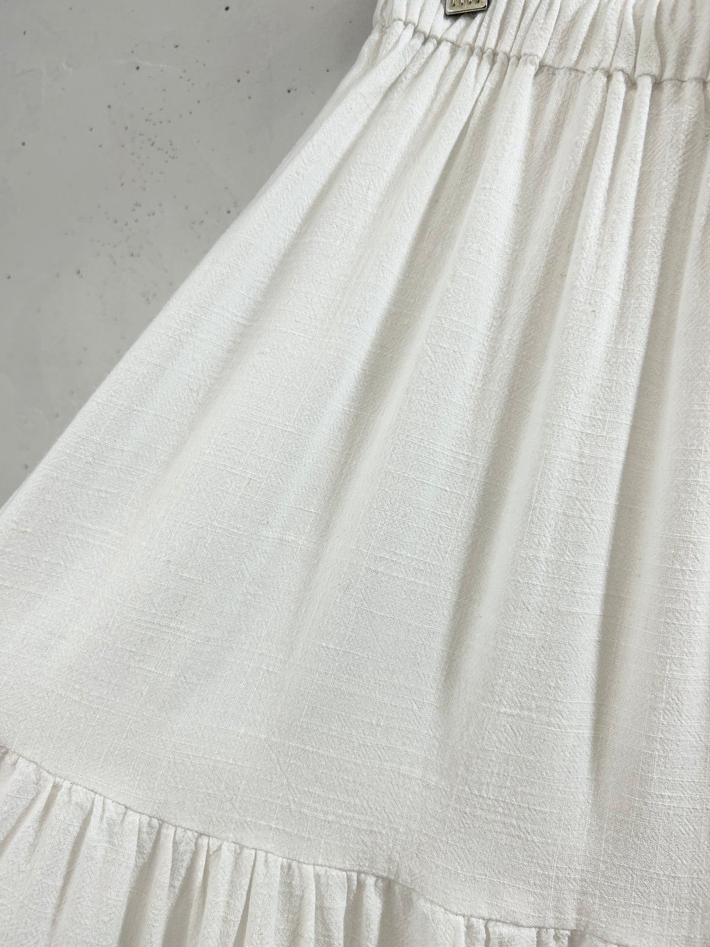 Vintage White Skirt [F32574]