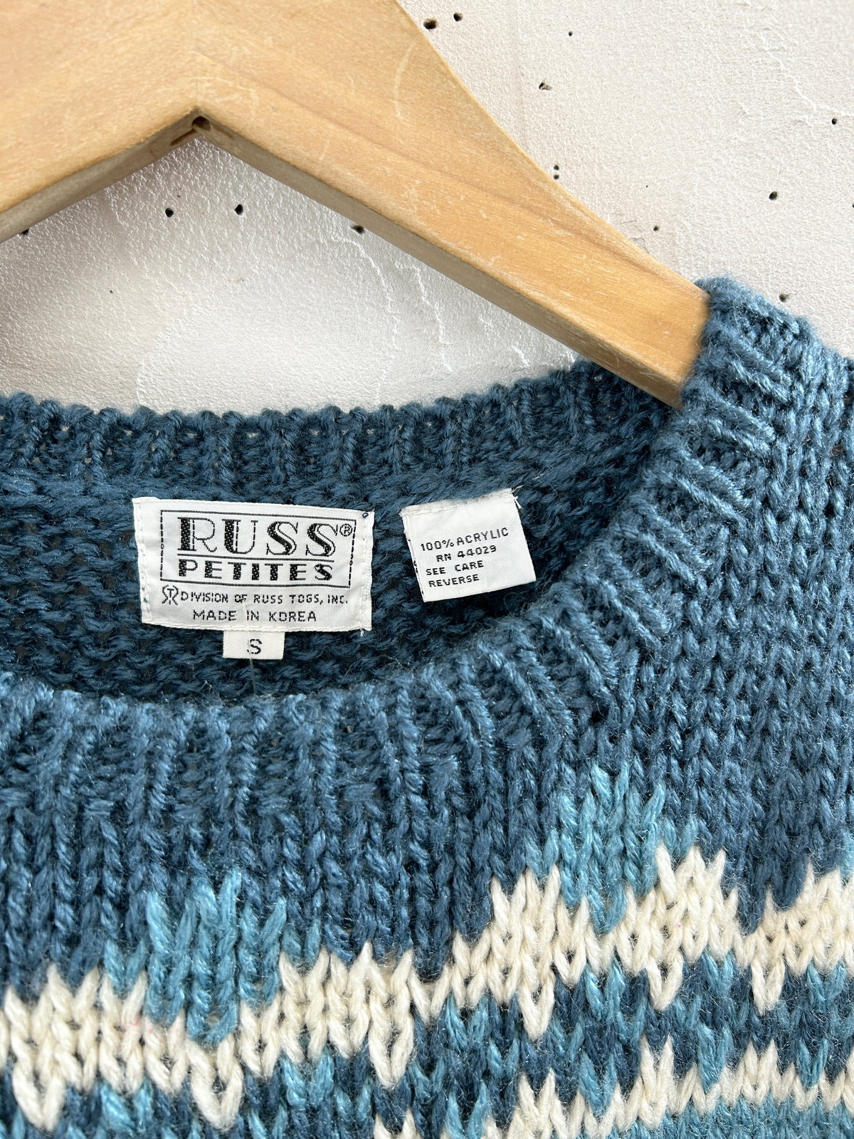 Vintage Knit Vest [I33948]