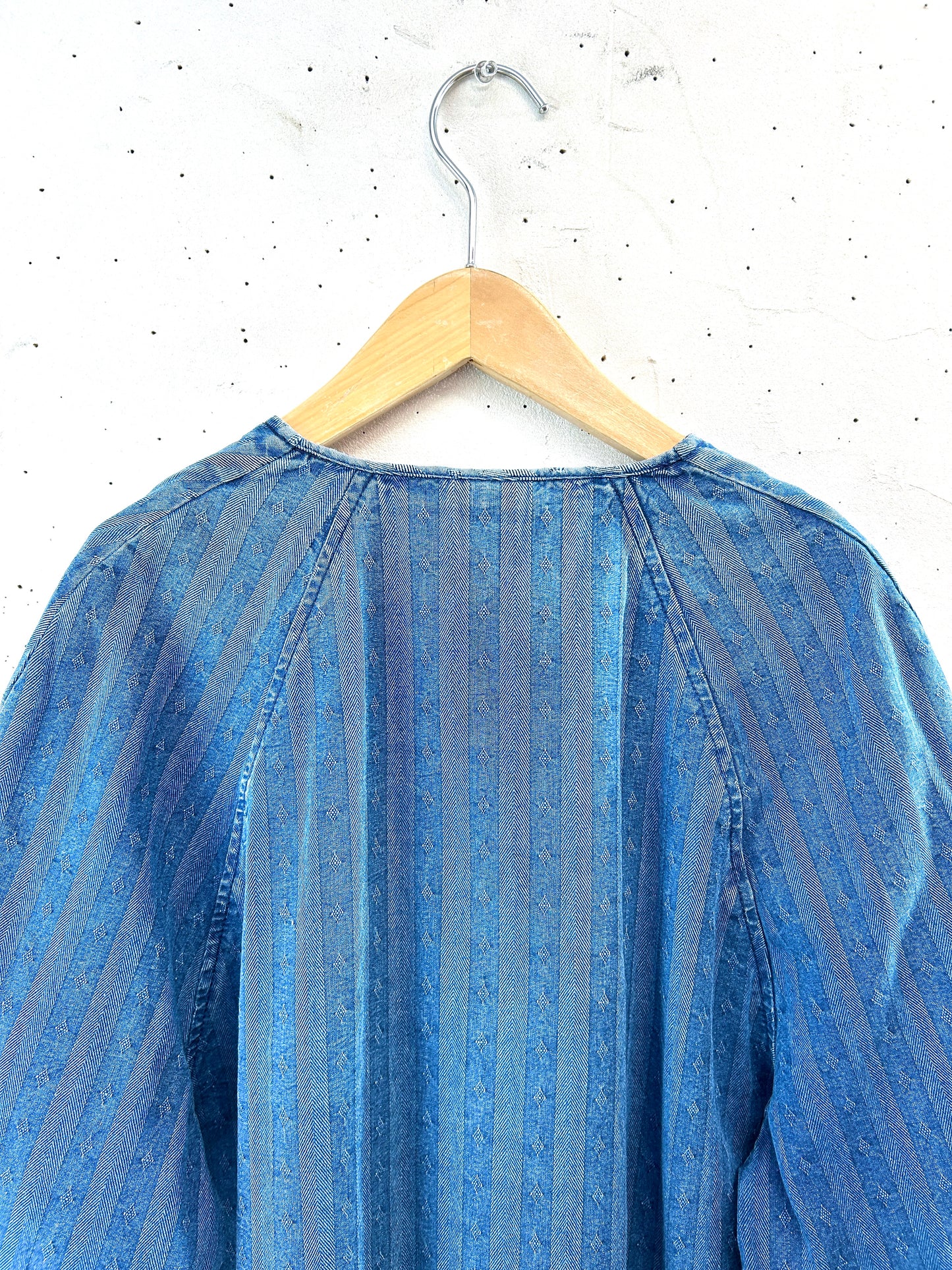 Vintage Denim Jacket 〜Laura Ashley〜 [D32199]
