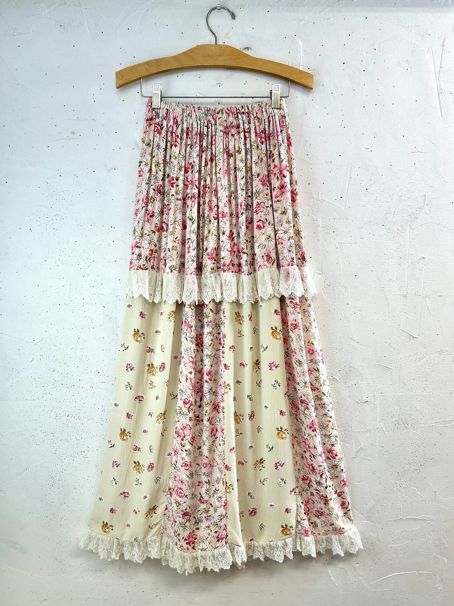 Vintage Tiered Skirt  [F32844]