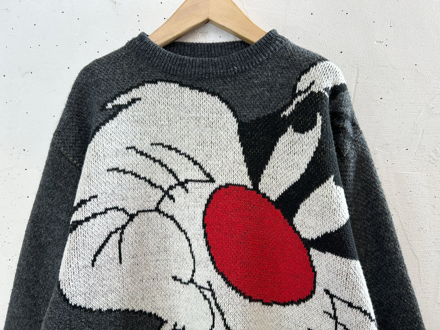 Vintage Knit Sweater 〜LOONEY TUNES〜 [J30462]
