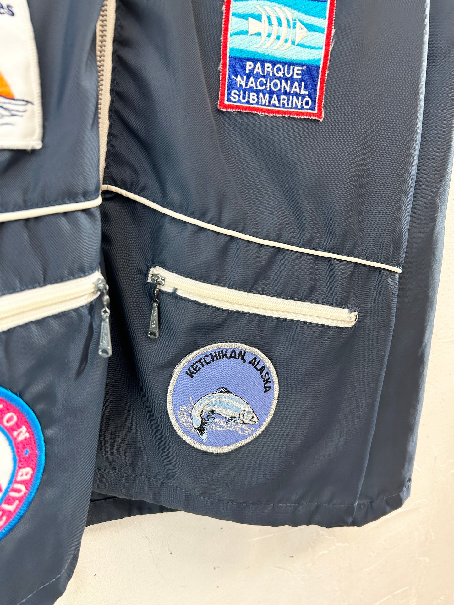 Vintage Patch Jacket 〜Campus〜 [J30417]