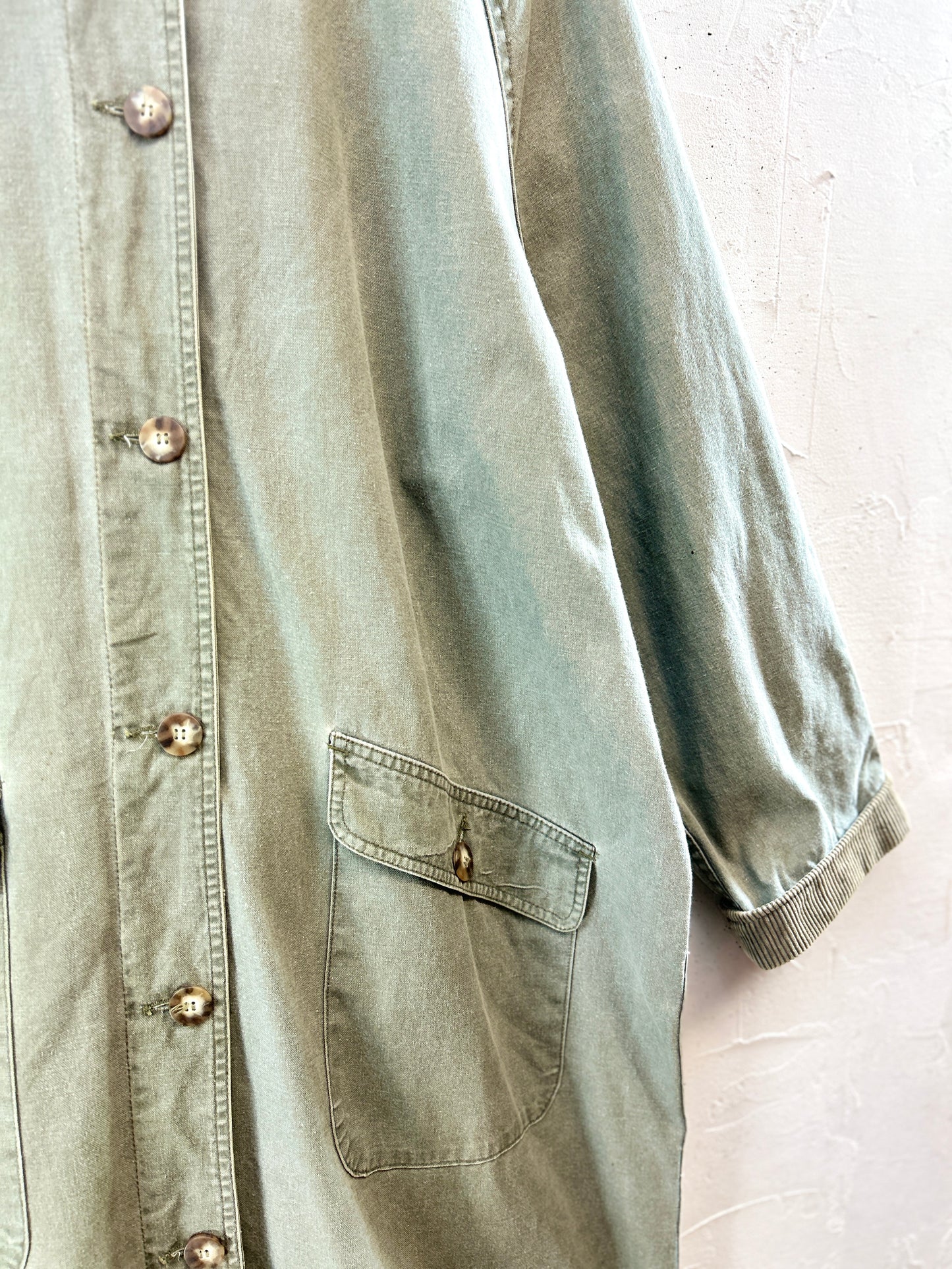 Vintage Duster Coat 〜L.L.Bean〜 MADE IN USA [K30770]