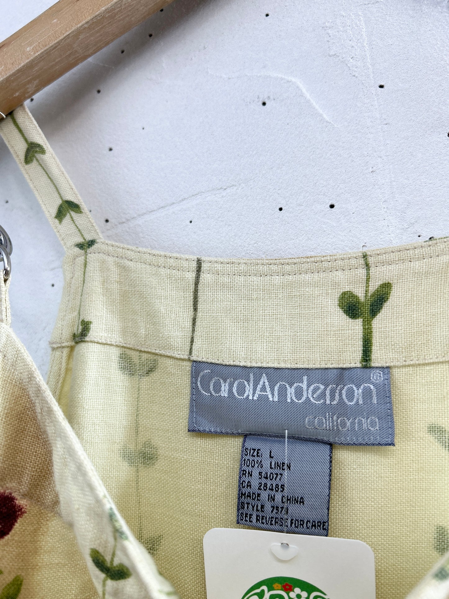 Vintage Linen Dress [C31769]