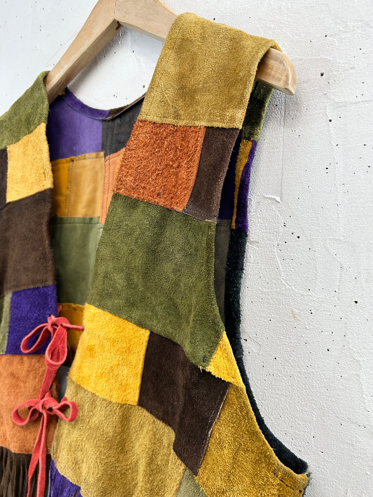 Vintage Leather Vest [C31840]