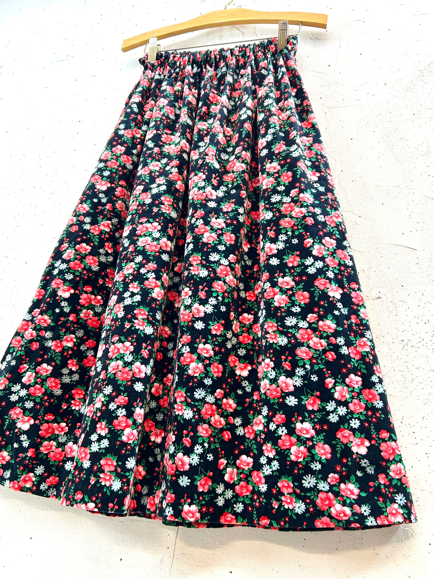 Vintage Velour Skirt [L30940]