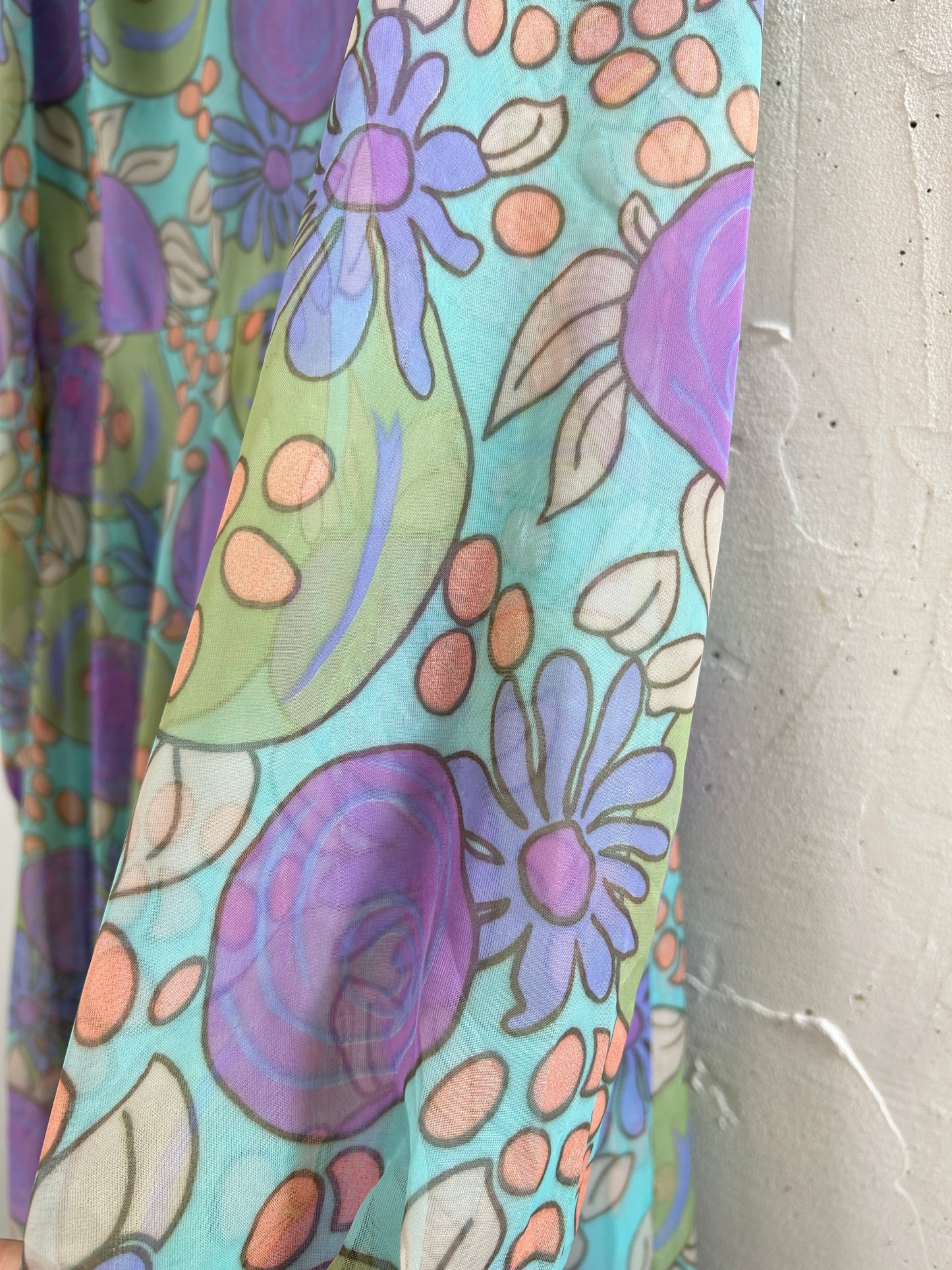 '70s Vintage Dress [J30639]