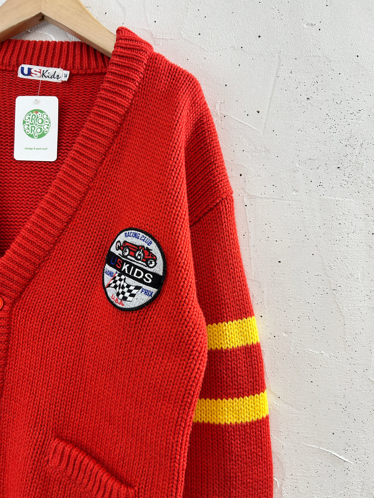 Vintage Knit Cardigan [J34127]