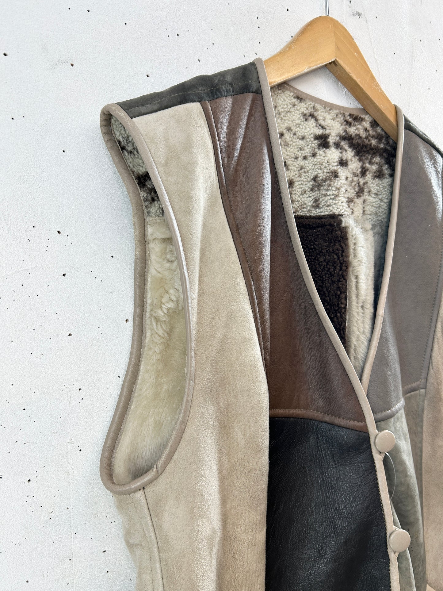 Vintage Fur Vest [K30705]