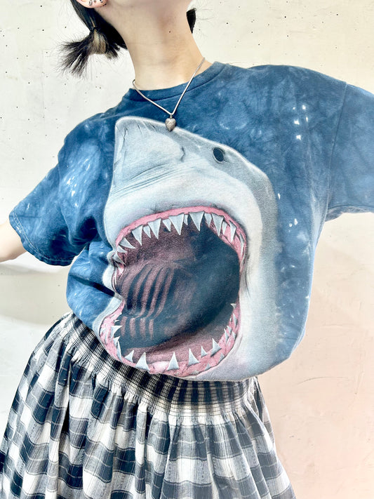 Vintage Shark T-Shirt 〜THE MOUNTAIN〜 [H24719]