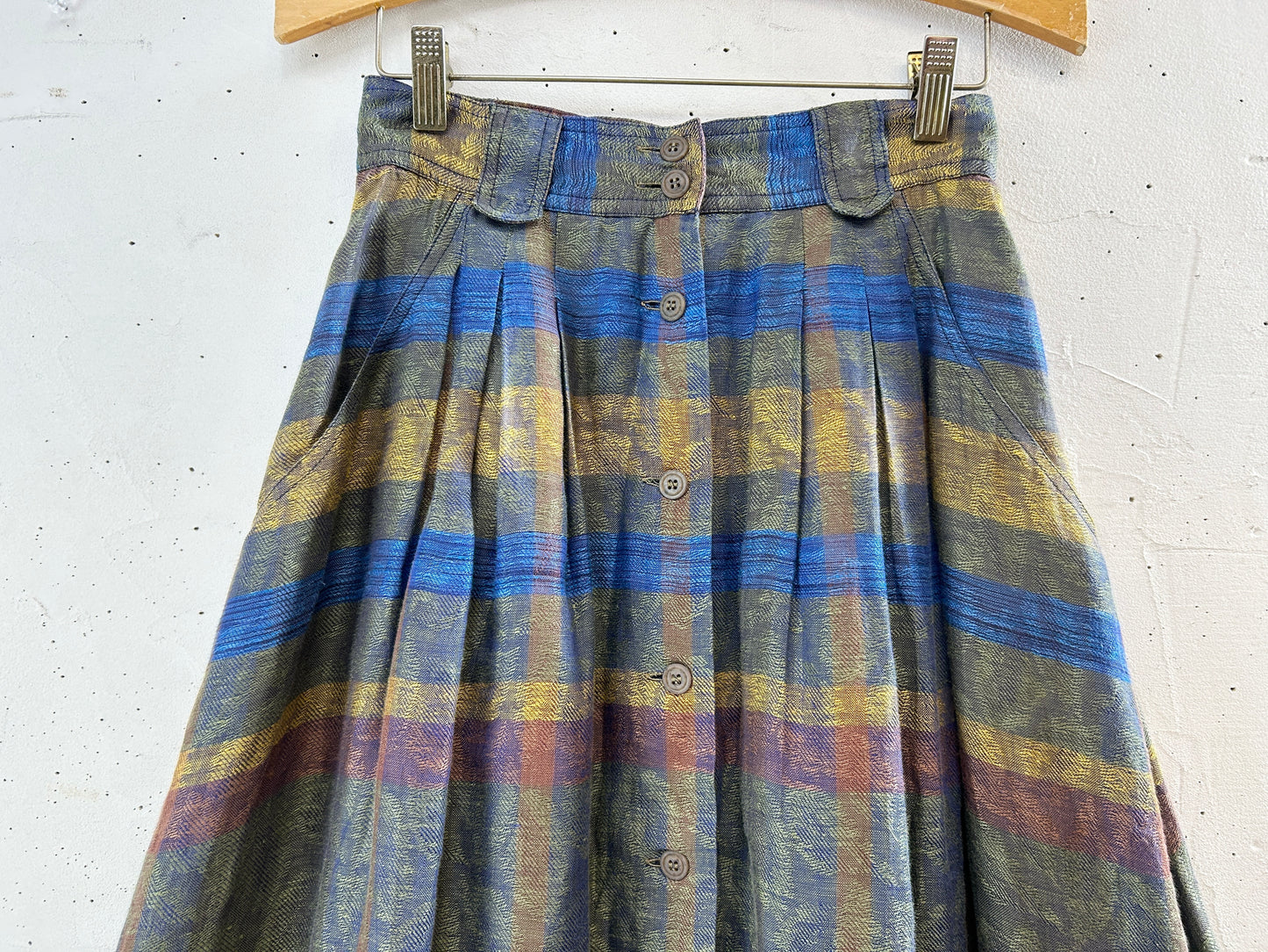 Vintage Check Skirt〜MADE IN ITALY〜 [K30806]