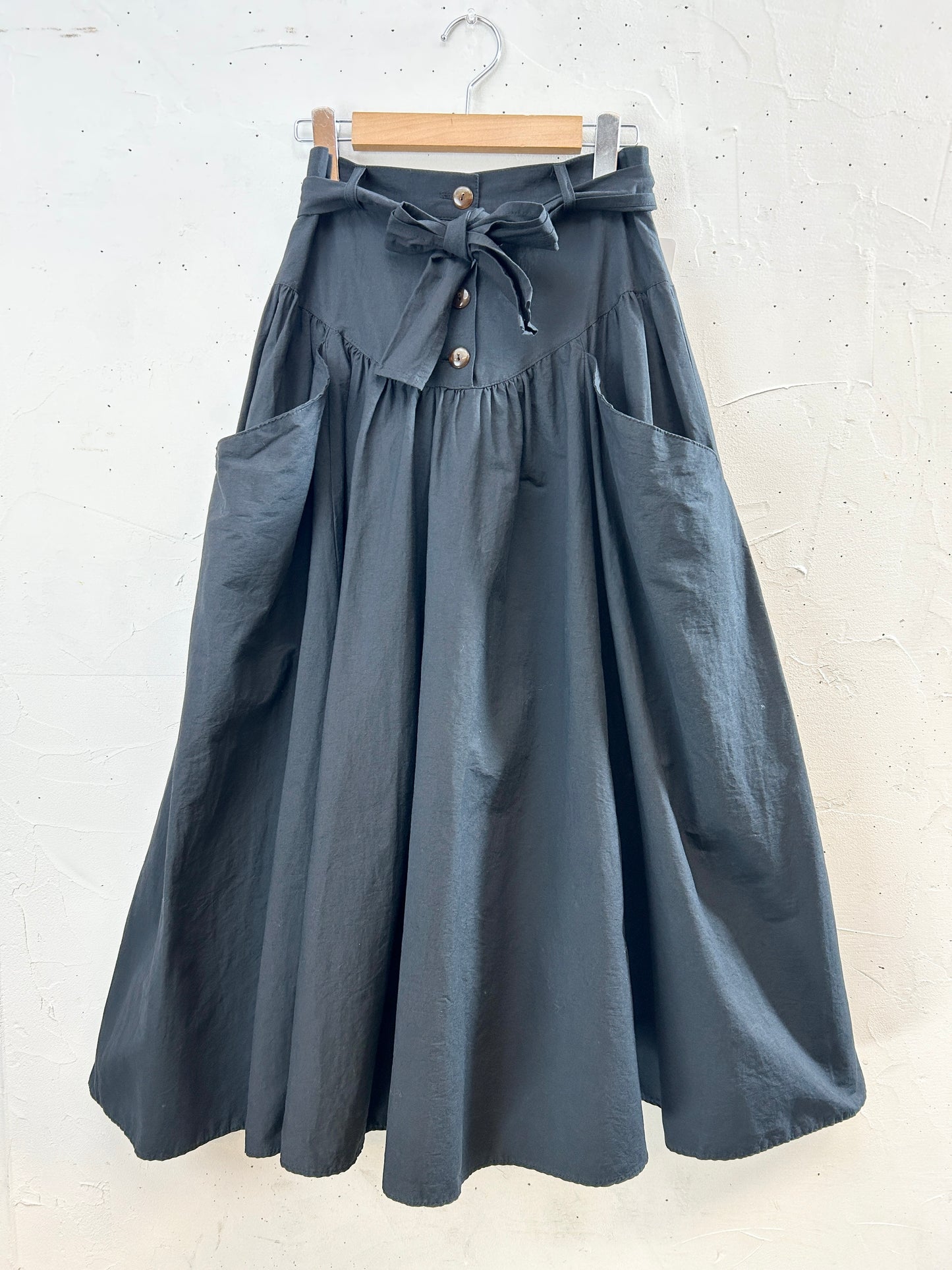 Vintage Black Skirt [H30906]