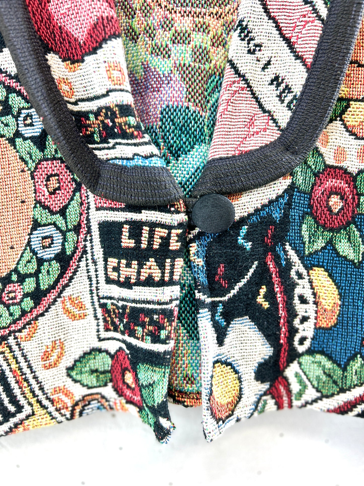 Vintage Rug Vest [H30933]