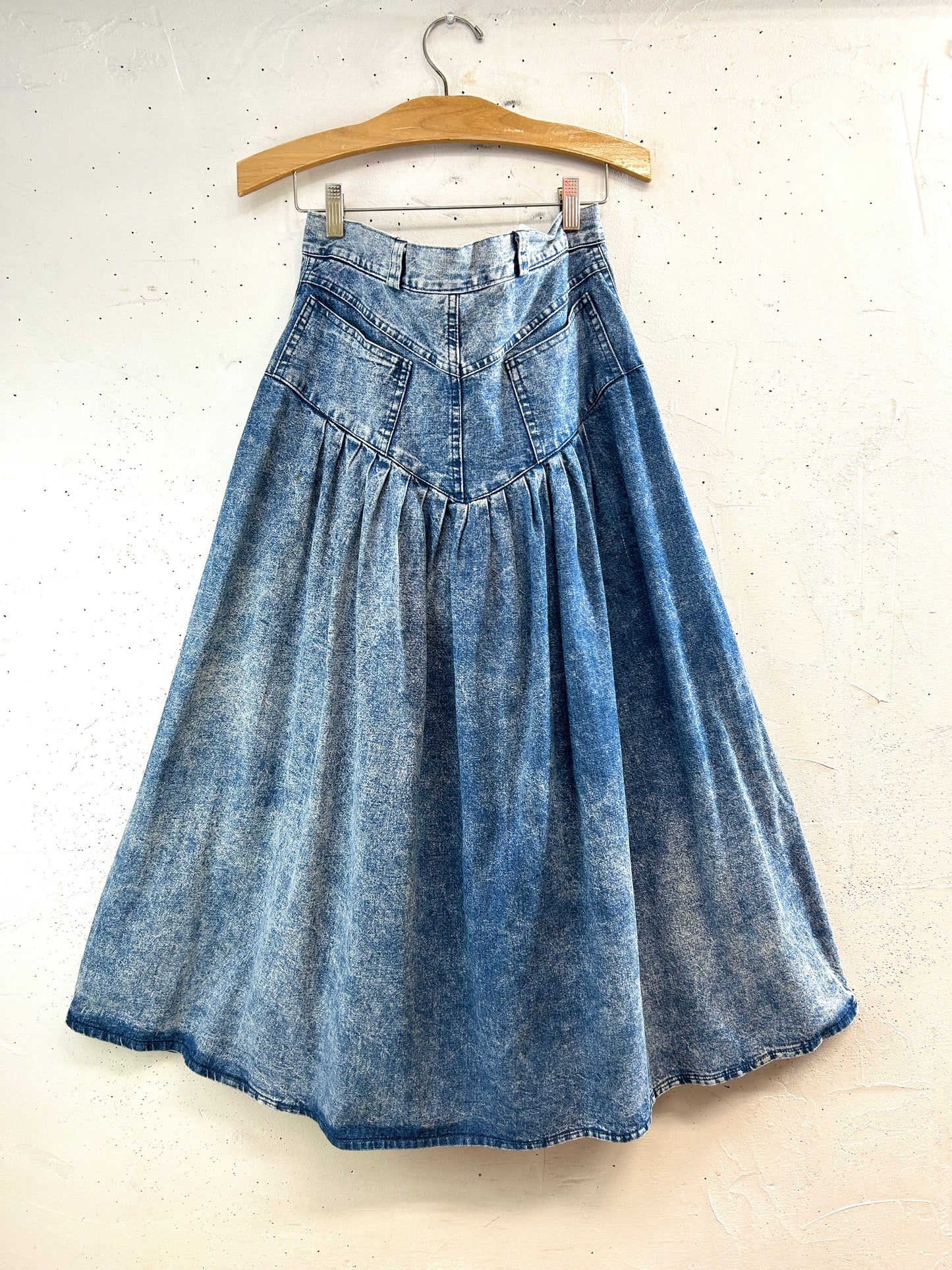 Vintage Denim Skirt  [E32433]