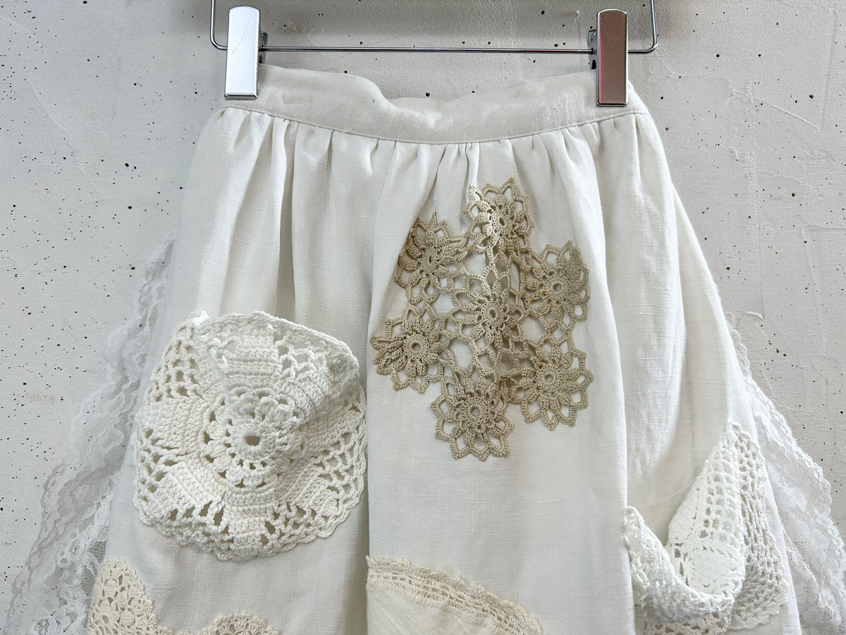 Vintage Apron 〜Funny dot CRAZY〜 [I33857]