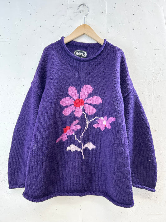 Vintage Hand Knit NEPAL [L30960]