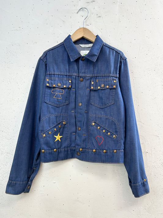 '70s Vintage Denim Jacket 〜JCPenney〜 [G33173]