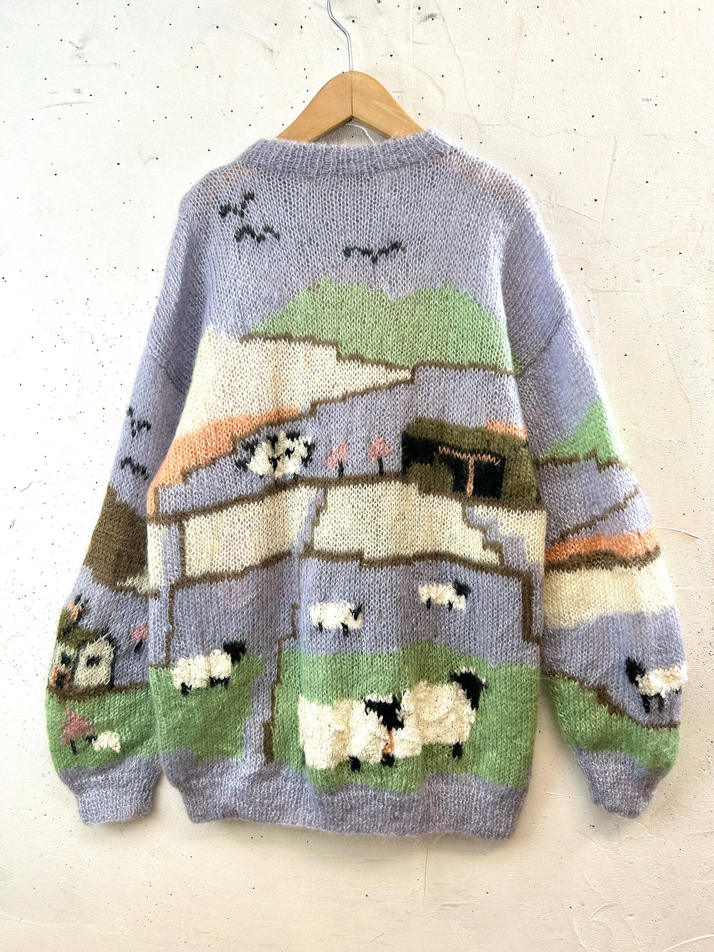 Vintage Mohair Knit Sweater [K30850]