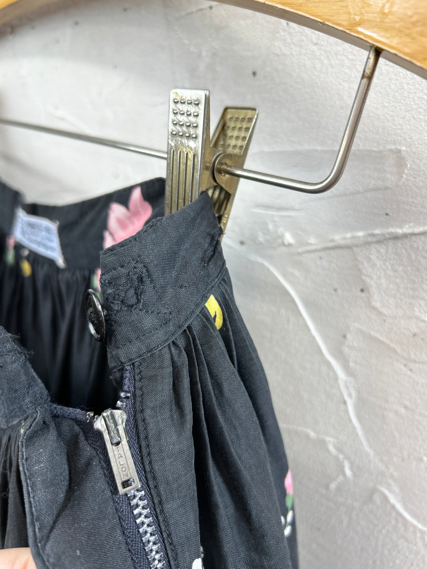 '50s Vintage End Pattern Skirt [B31519]