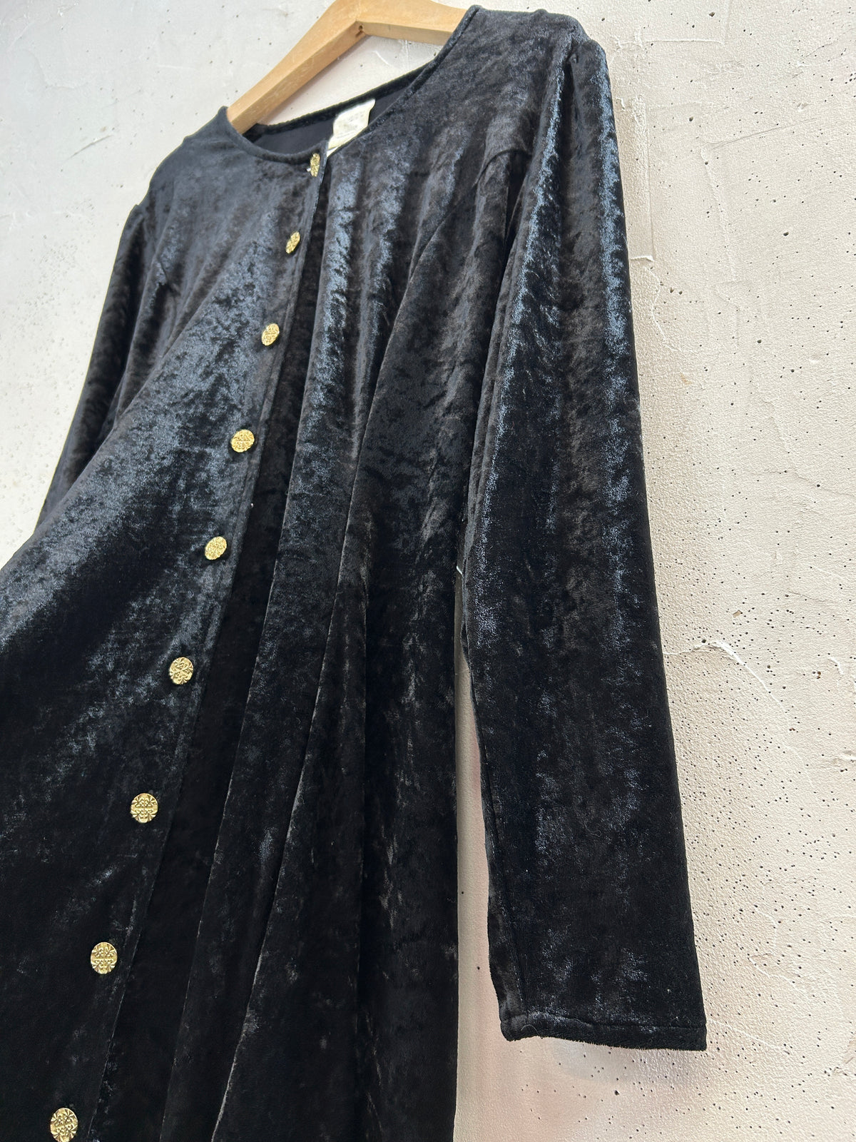 Vintage Velours Dress [J32453]
