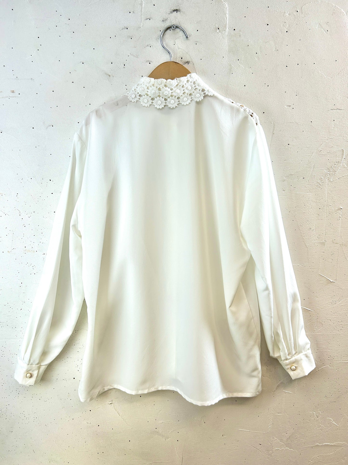 Vintage White Blouse  [H30966]