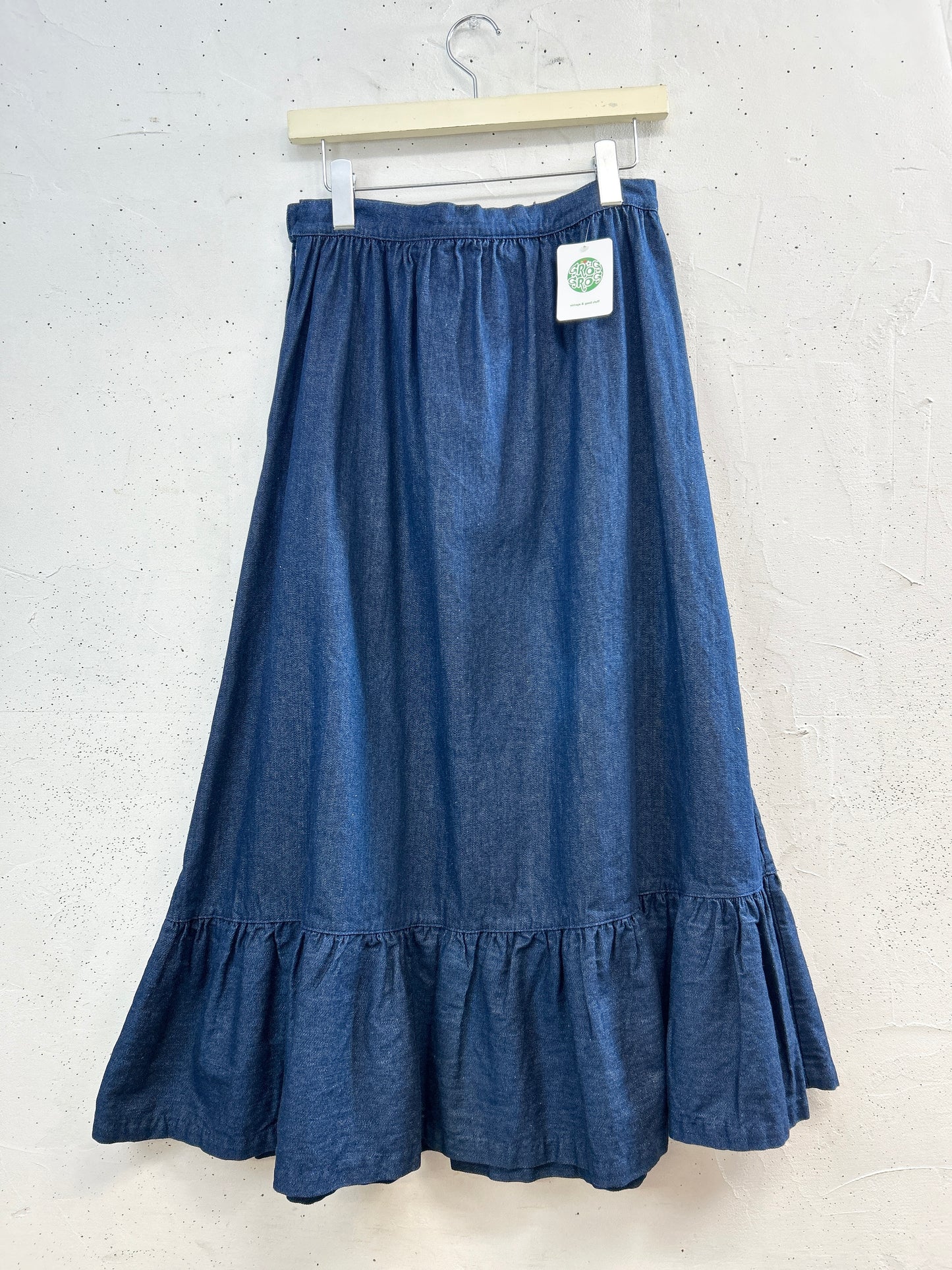Vintage Denim Skirt [E32403]