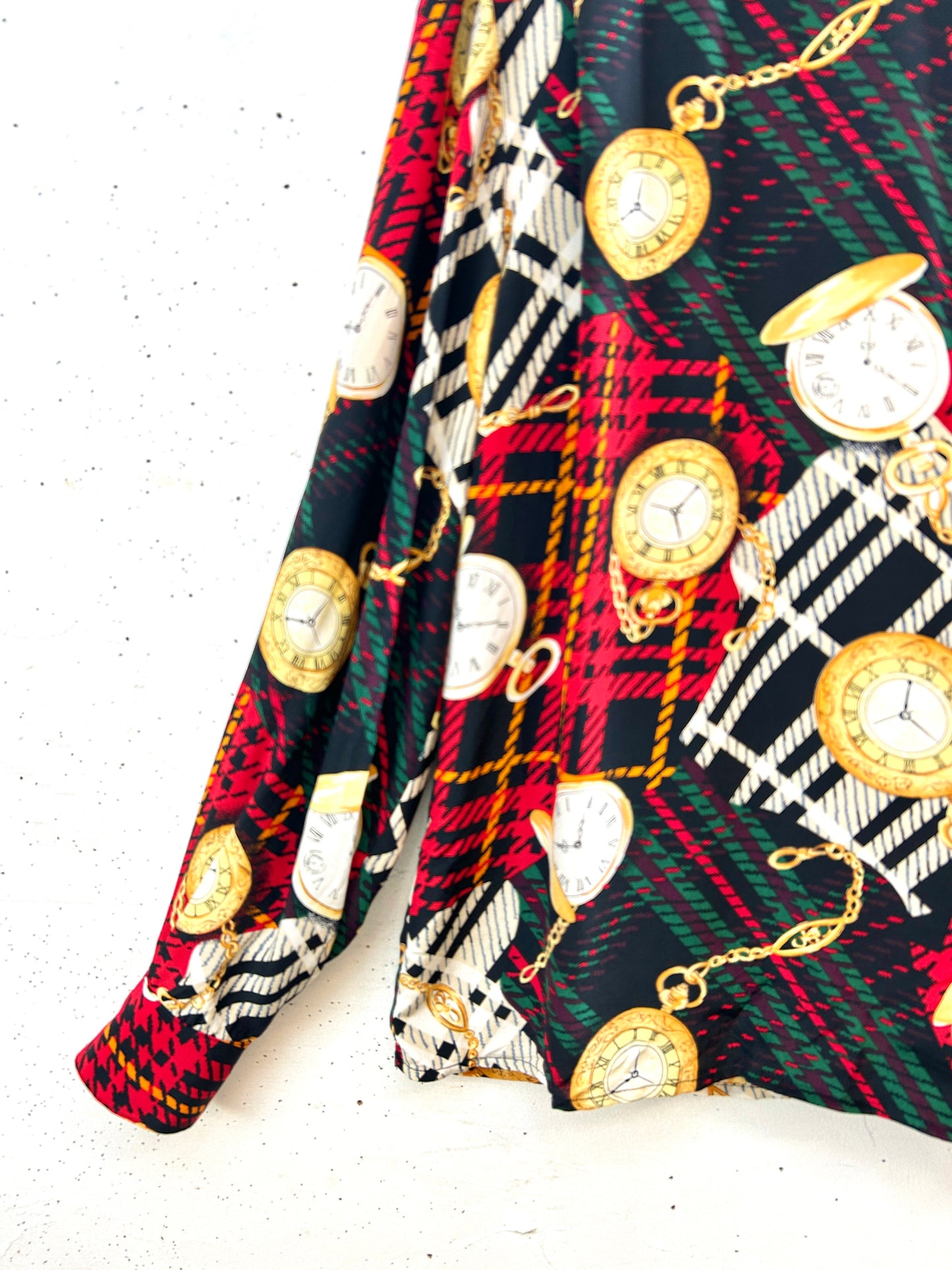 Vintage Silk Shirt ［I30370]