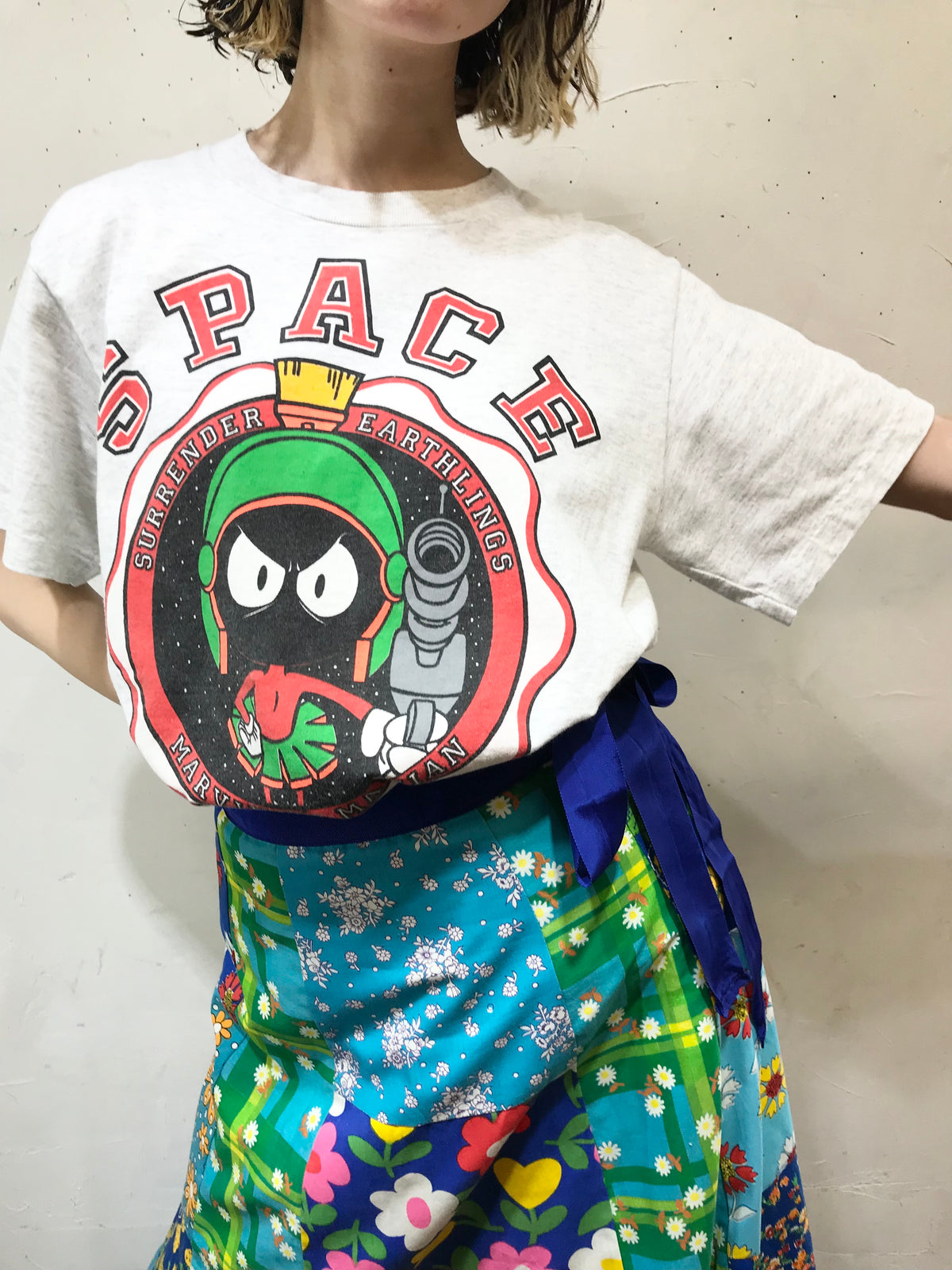 90s Vintage T-Shirt 〜MARVIN THE MARTIAN〜 [G24504] – GROGGROG