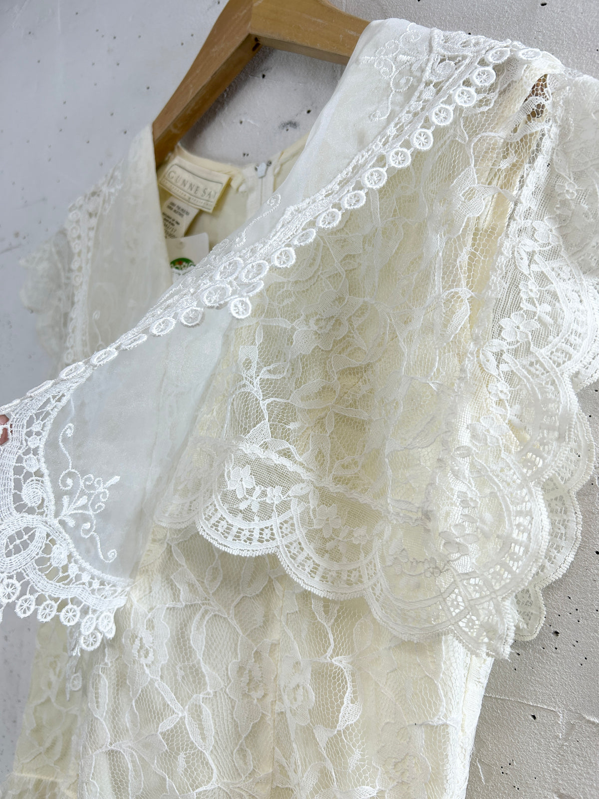 ’80s Vintage Dress 〜GUNNE SAX〜[I34006]
