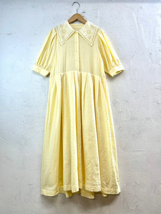 Vintage Plaid Dress [B31704]