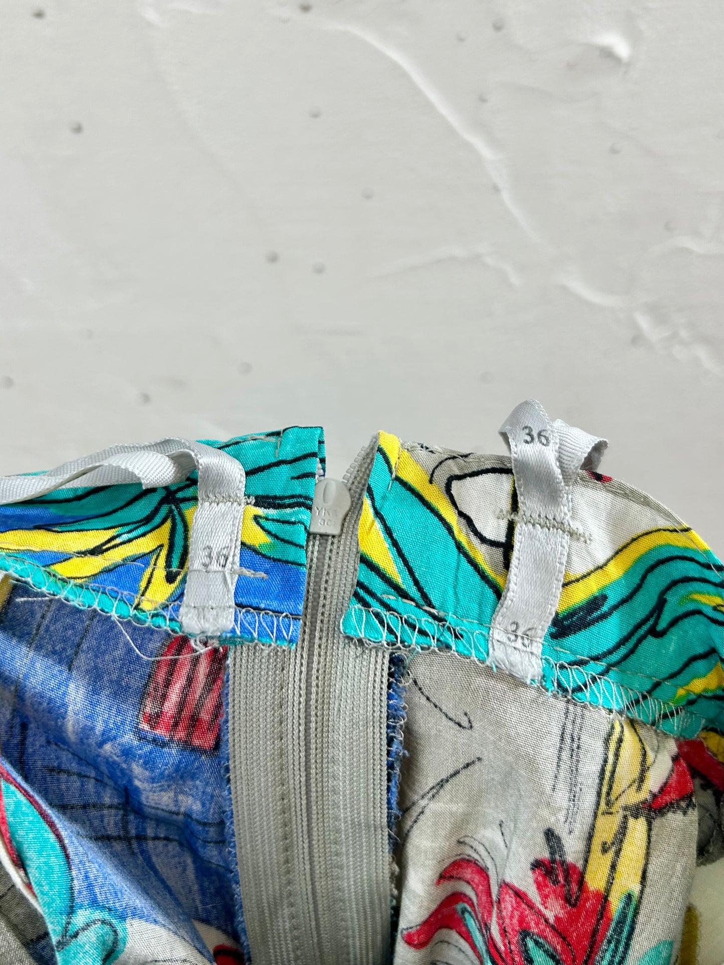 Vintage Viscose Skirt  [G30634]