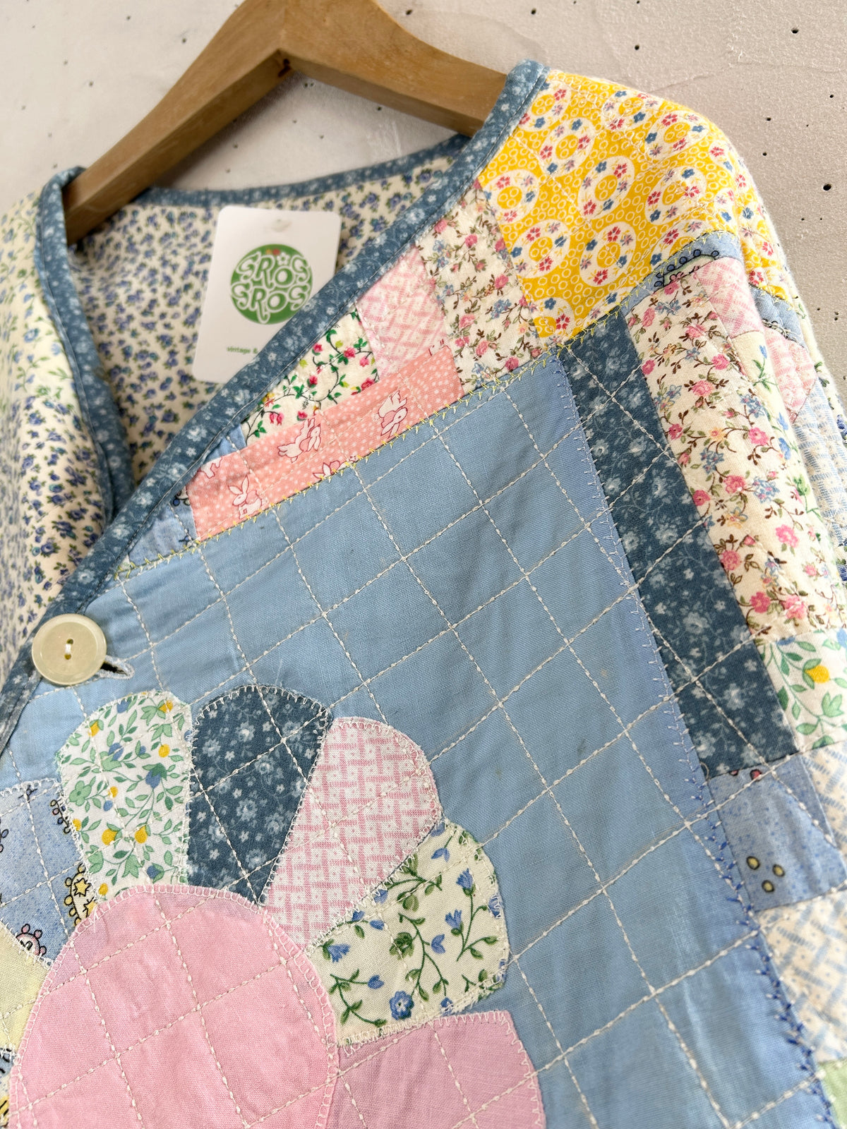 Vintage Quilt Jacket  [I33918]