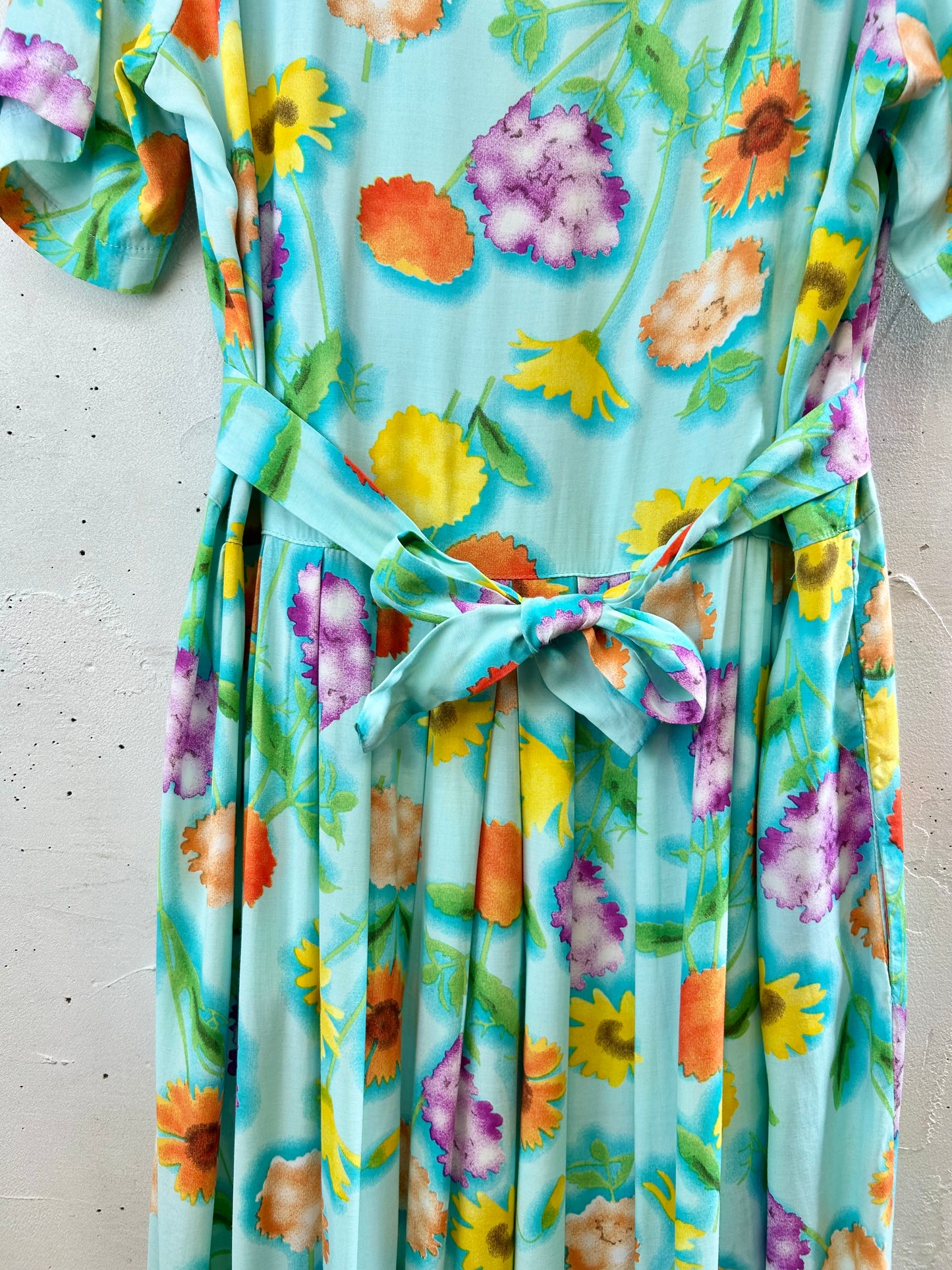 Vintage Viscose Dress [G30637]