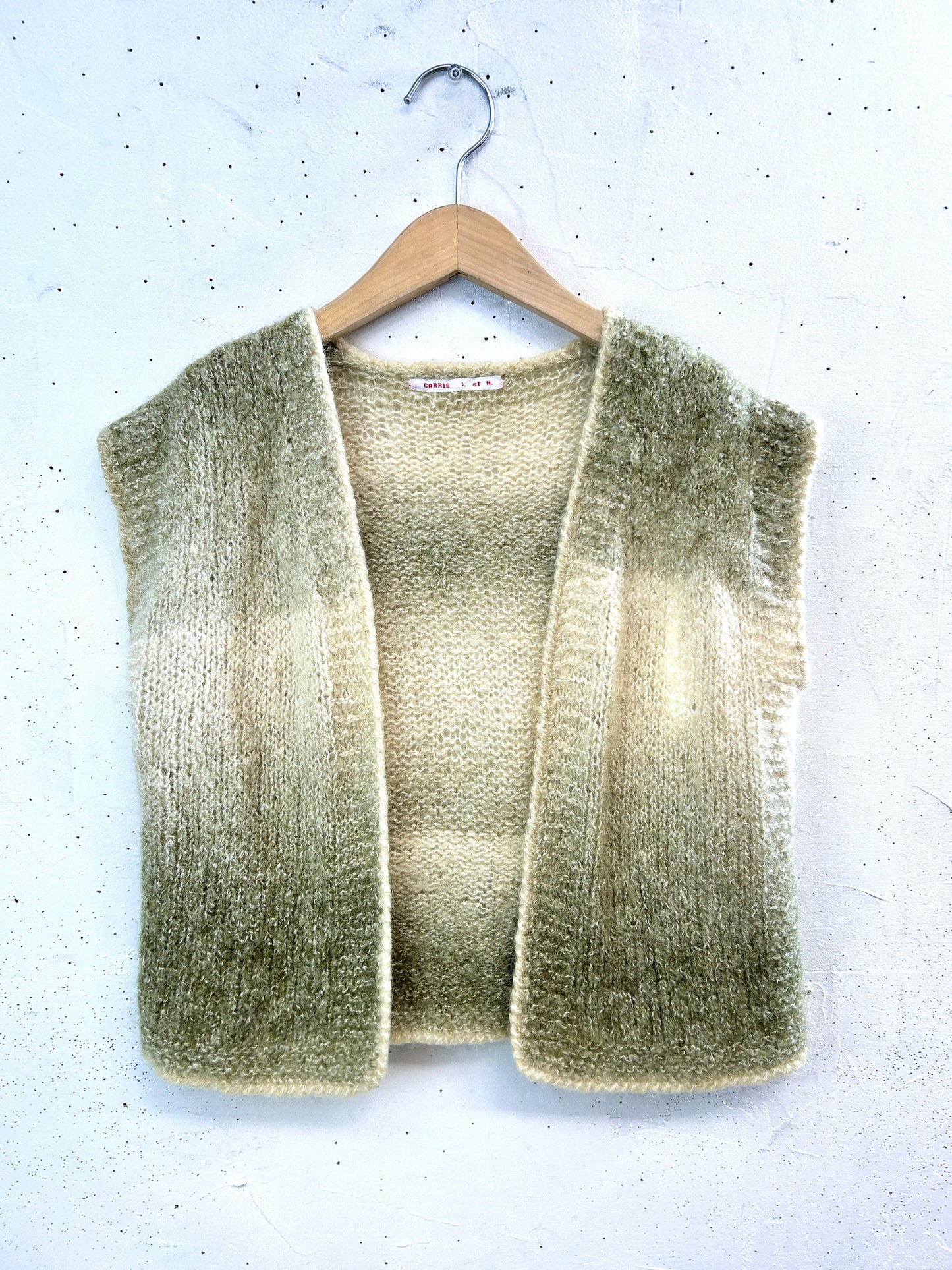 Vintage Knit Vest [A31421]