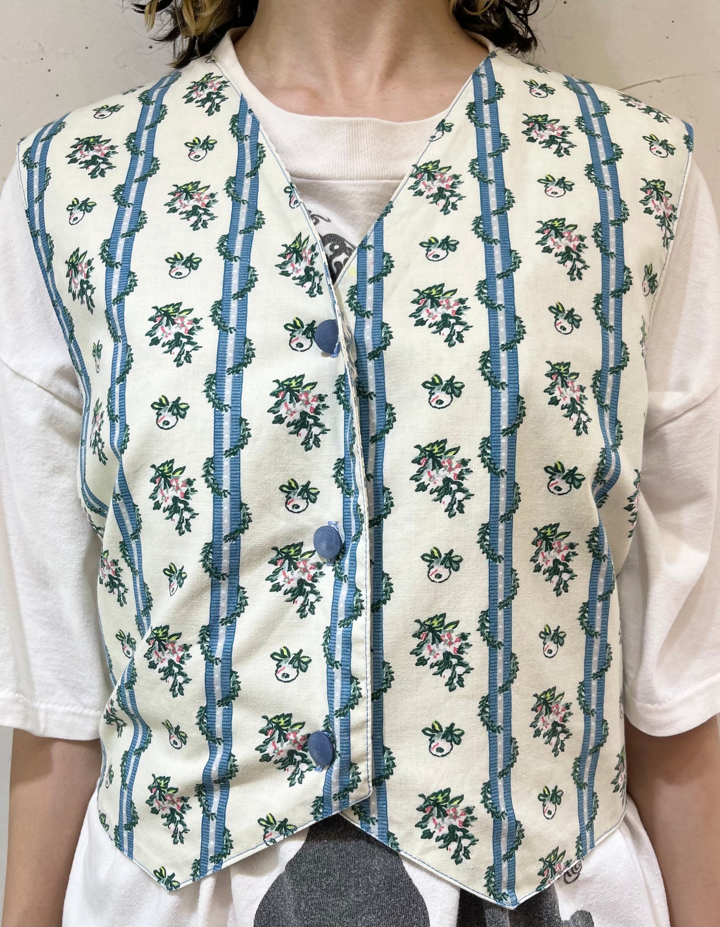 Vintage Reversible Vest[G24550]