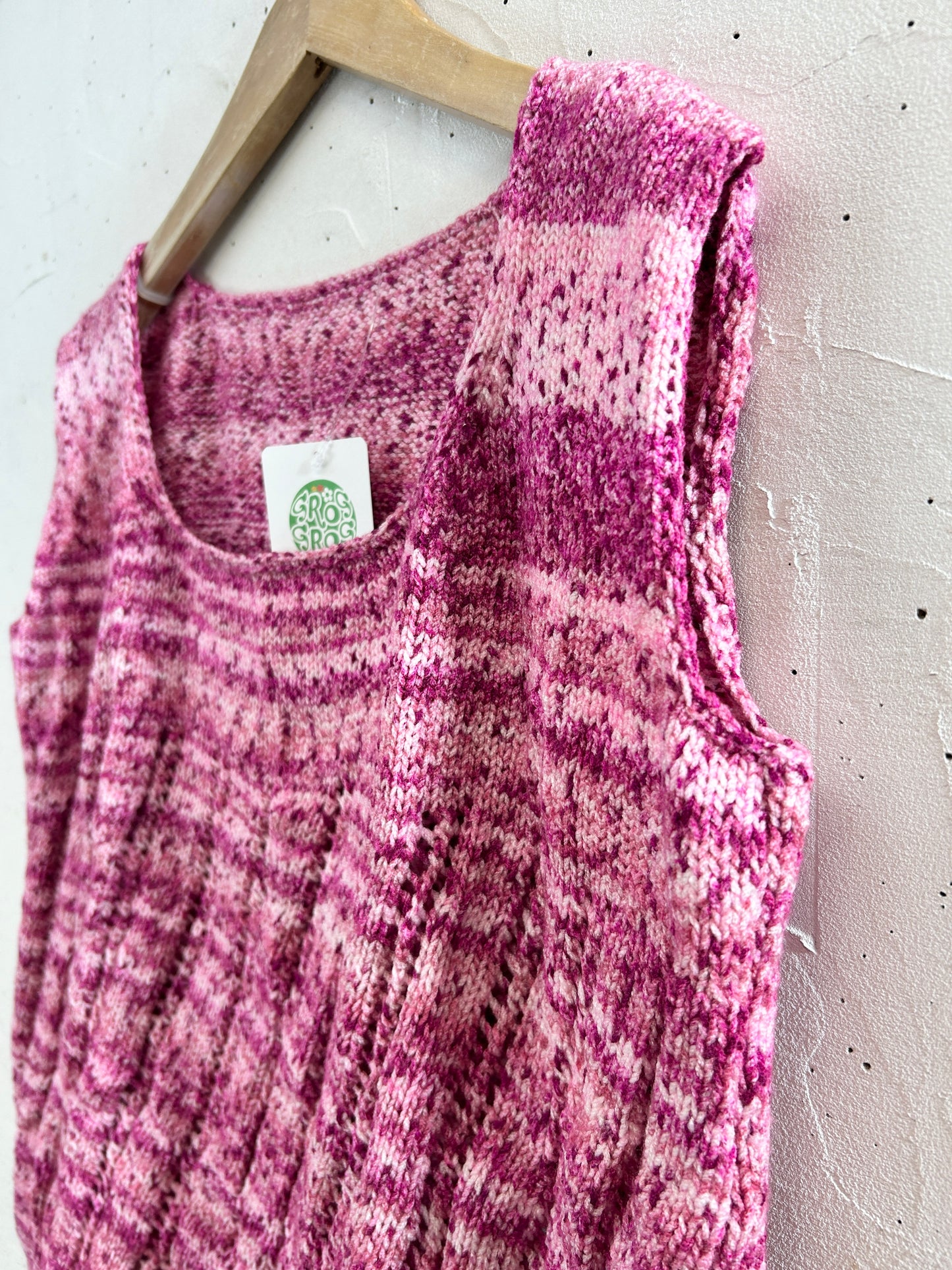 Vintage Knit Vest [J30601]