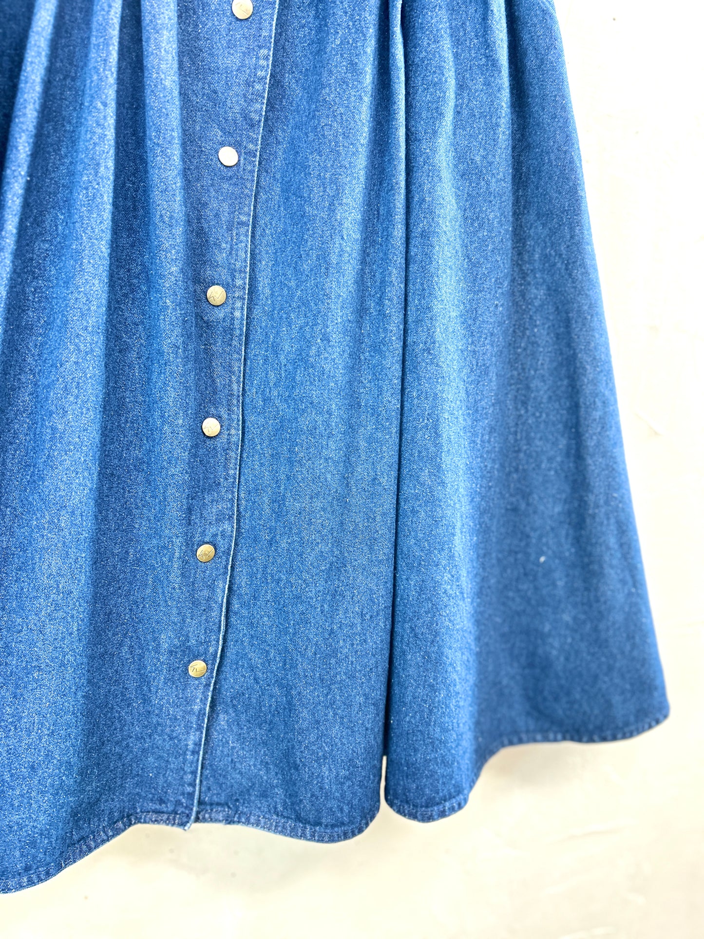 Vintage Denim Skirt [L31154]