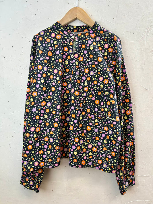 Vintage Flower Shirt [F30556]