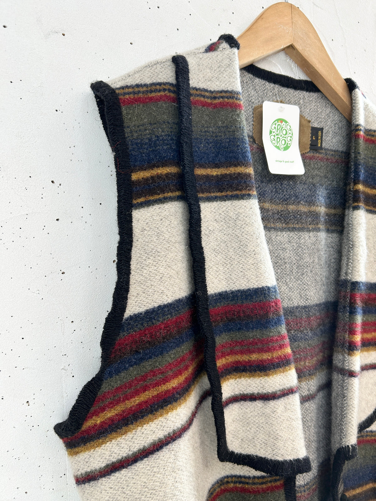 Vintage Vest 〜Woolrich〜 [I34018]