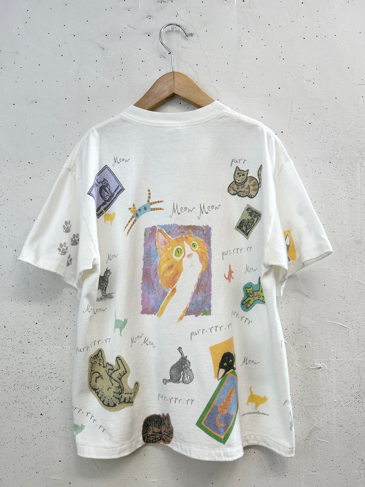 Vintage T-Shirt 〜rel•e•vant products〜 [E32483]