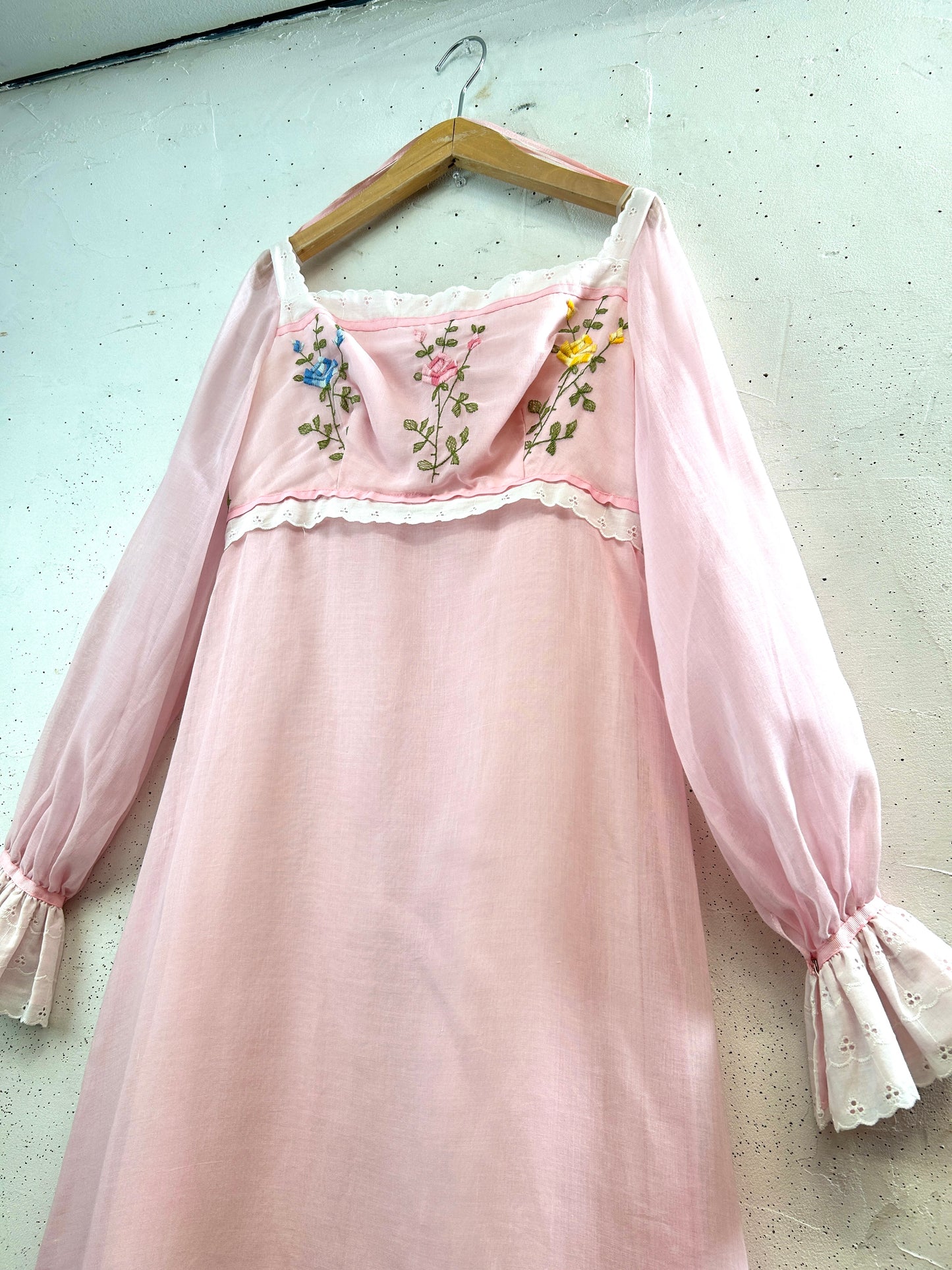 '70s Vintage Dress [E32546]