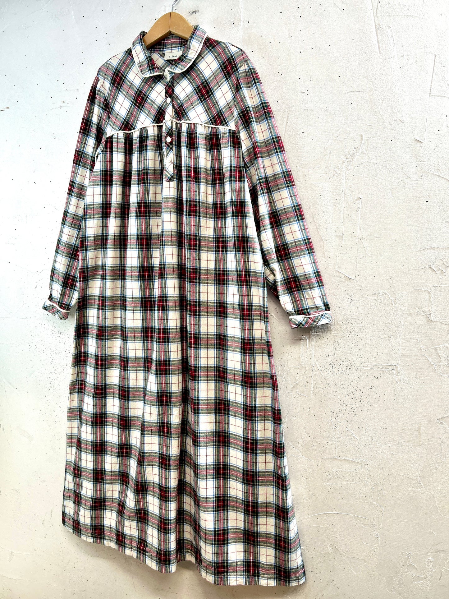 Vintage Plaid Dress 〜L.L.Bean〜 [B31624]