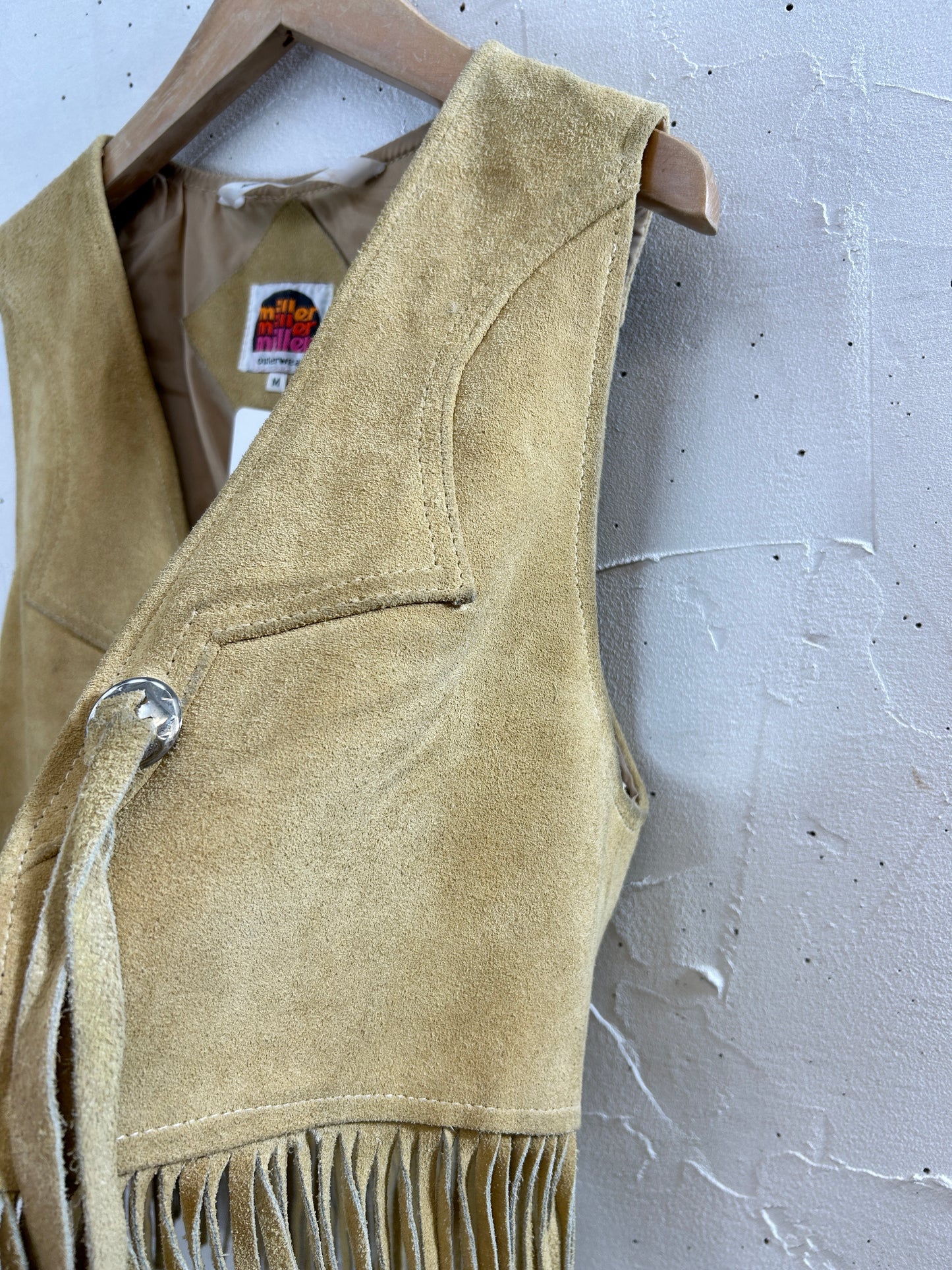 Vintage Leather Vest [H30919]